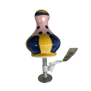Bella Casa Ganz 11 Drawer Pulls Ceramic Colorful Knobs Whimsical Hand-painted #1